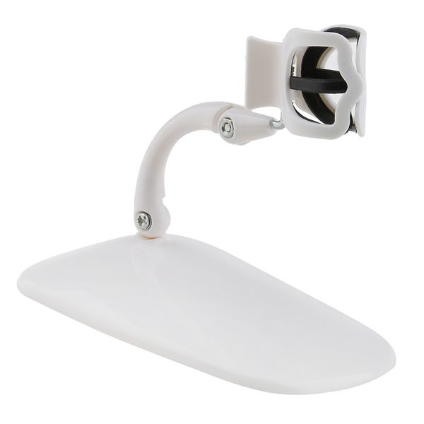 

non-slip anti-spill adjustable nail polish bottle holder display stand tilt clip grip rack organizer white