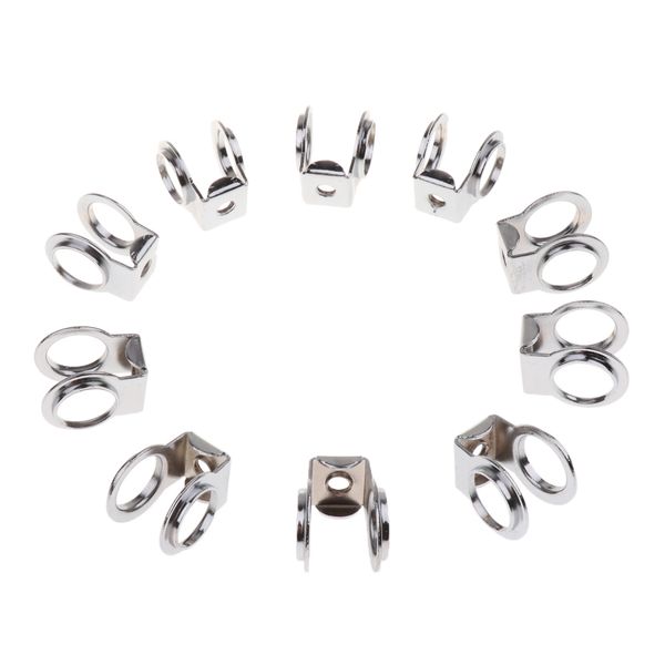 

10 pcs drum kit holder drum cymbal rack clamp musical instrument accessory