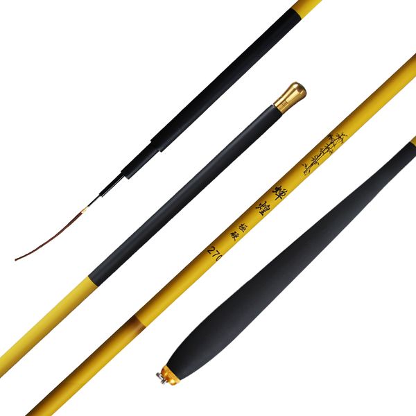 

stream fishing rod 28 tone carp fishing pole taiwan canne super hard squid fish olta long sections hand sticks 2.7m 7.2m