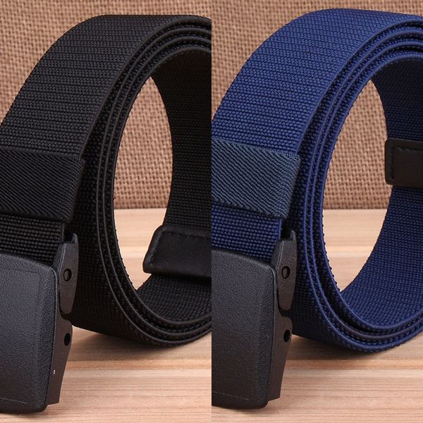 

ykk men's woven casual nylon all-match youth ykk men's woven canvas casual canvas nylon belt elastic elastic all-match youth belt, Black;brown