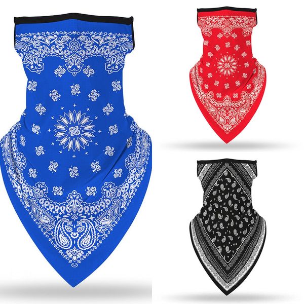 

timss shipping sport bicycle fishing balaclava neck gaiter shield face mask headband bandana headwear ring scarf bicycle cant i scarf breath, Black