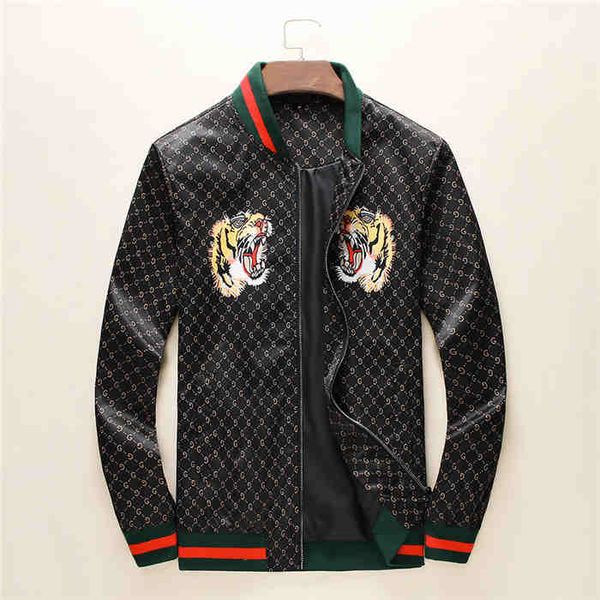 

2019 new men winter bomber jacket flight pilot little bee, tiger jacket windbreaker oversize outerwear casual coats mens clothing plus, Black;brown