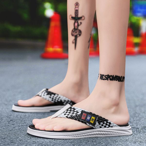 

резина couro uomo для hombre сандел zandalias heren летних мужчины 2020 erkek сандалии-мужчины раштейра herren подлинной сандалии пляж де, Black