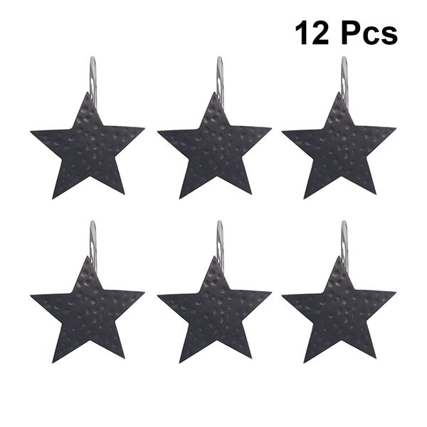 

12pcs curtain hooks glide resin hangers curtain rings glide loop for home l