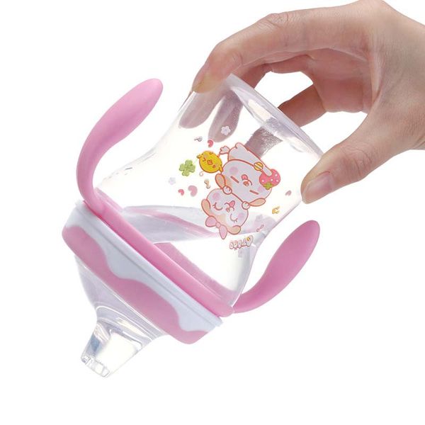 

240ml sippy cup leak-proof safety duckbill bottle kids baby infant training drinking bottles cups water milk bottle soft mouth