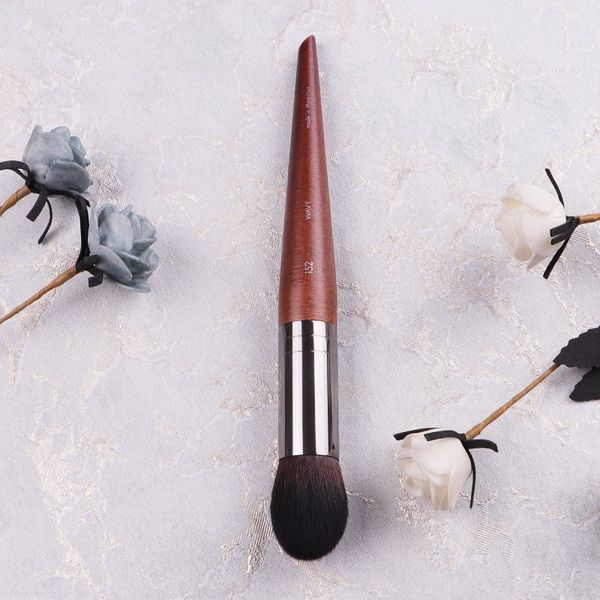

foundation liquid bb cream round polishing brush fiber wool wood handle makeup tool professional cosmetic