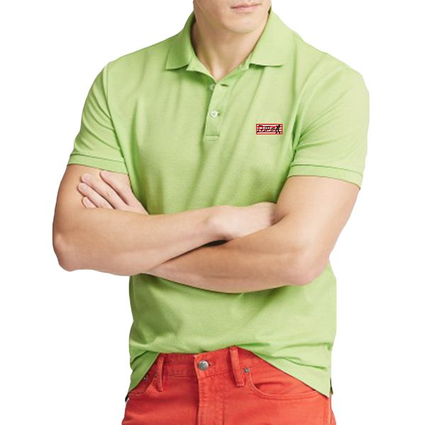 

good quality summer brand mens short sleeve horse polos shirts casual mens cotton crocodile polos shirts fashion slim, White;black