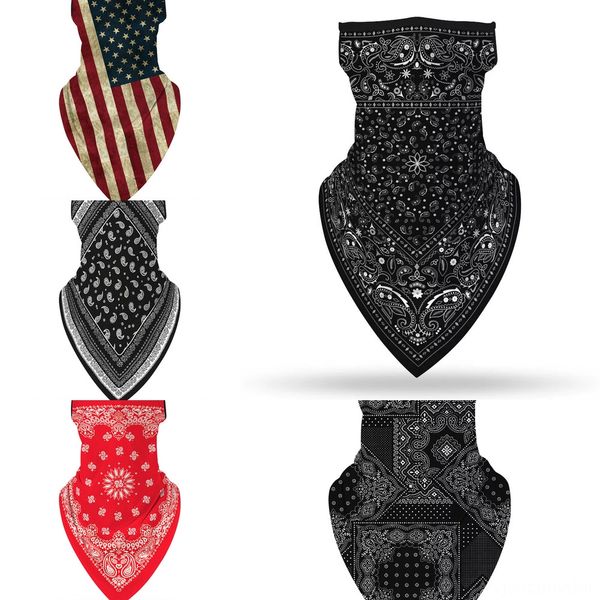 

kqmv8 new women scarf face mask scarf chiffon veil outdoor windproof half face dust handkerchief silk party masks, Black