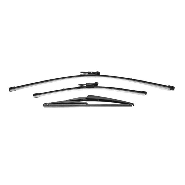 

wiper blades kit, front and rear windscreen window wiper blade for nissan qashqai 2007-2013