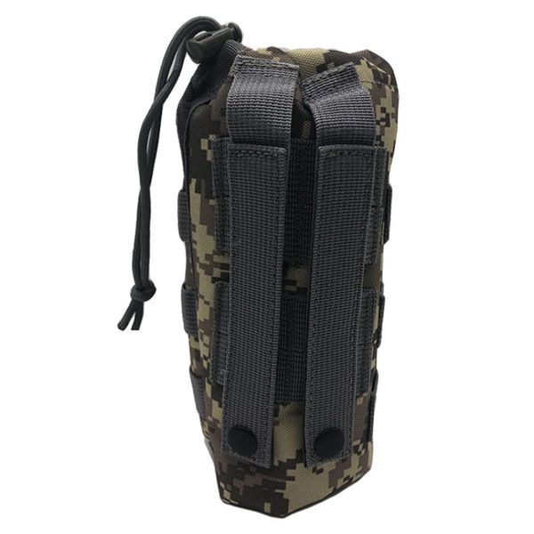 

durable tactical kettle bag multi-function water bottle bag outdoor camping hiking survival cup cover set