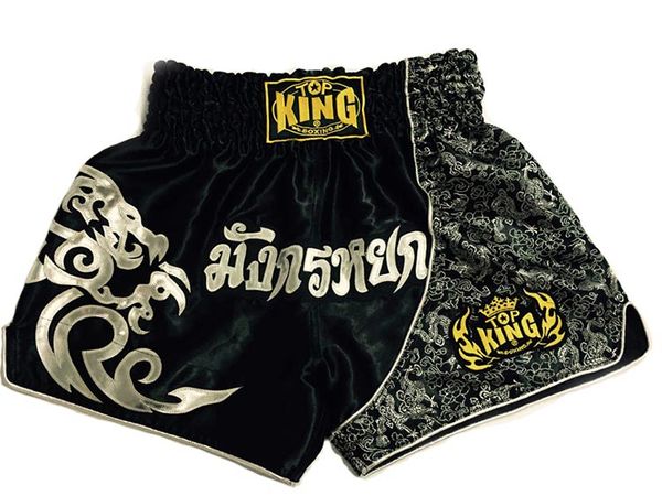 

wholesale black red male boxing shorts fight trunks breeches martial arts pants seen pretorian pants muay thai short trunks, Blue