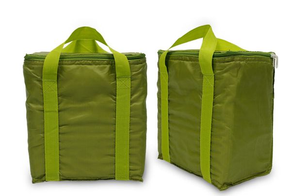 

2pc/set portable lunch bag new thermal insulated lunch box tote cooler bag bento pouch container school storage bags, Blue;pink