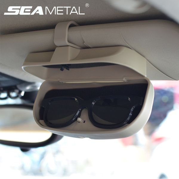 

car sunglasses box case organizer glasses storage cases boxes holder visor sunshade pockets folding automobile cars accessories
