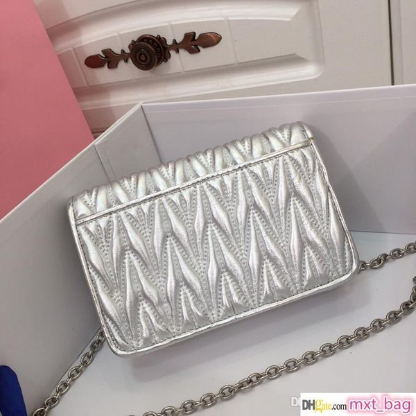 

дизайнер geniue кожи высокого качества дама овчина плечо сумка черной белой розовая женщина с цепью мягкой мода сумка