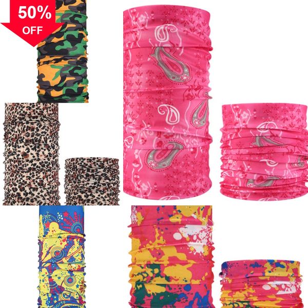 

i8xnc floral design stylish magic ride magic dustproof bandana 55*55cm scarf multifunctional scarf outdoor head bandana headband ffa4164