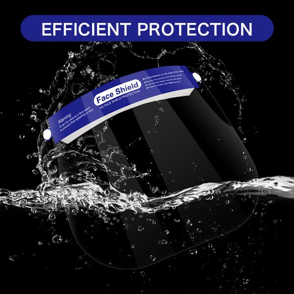 

Прозрачная защитная маска Anti-Fog Face Shield анфас изоляции Visor Защита анфас Предотвращение брызгать DROPLETS безопасности VT1360