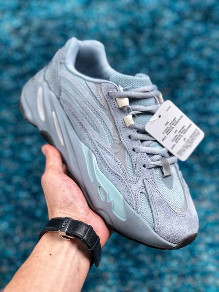 

2020 kanye west 700 v2 hospital blue men women running shoes teal 3m reflective mens trainers sports wave runner sneakers