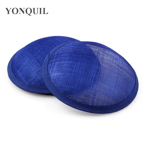 

5.2"(13cm) royal blue fascinator base hair accessories diy hair accessories wedding hats 30pieces/lot myqh019ro, Blue;gray