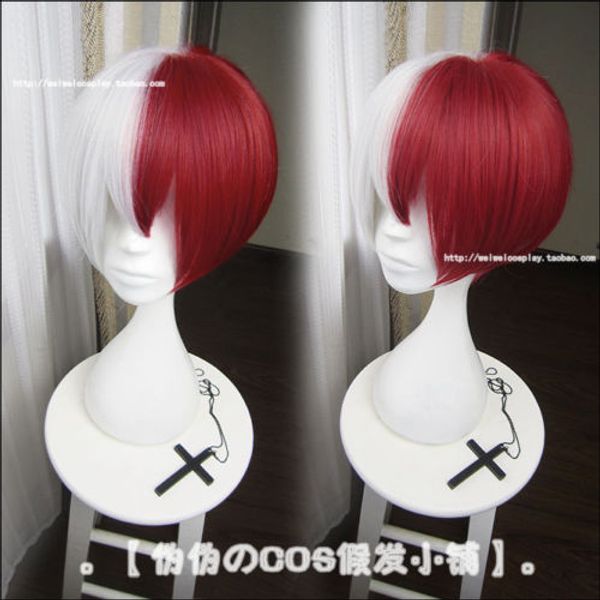 My Hero Academia Akademia Shoto Todoroki Shouto White And Red