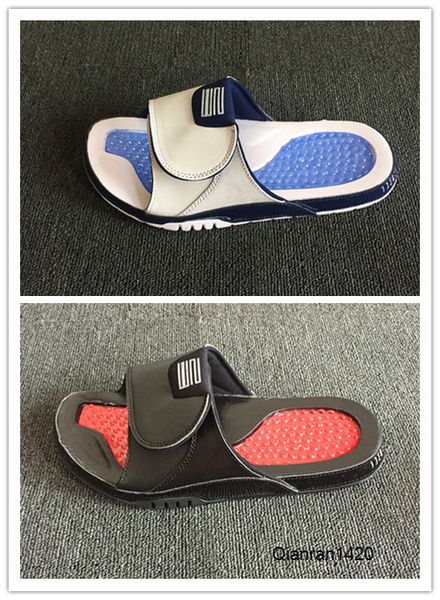 

wholesale 11 xi hydro bred black red blue white slippers men basketball shoes sneakers casual outdoor trainers size 7-12
