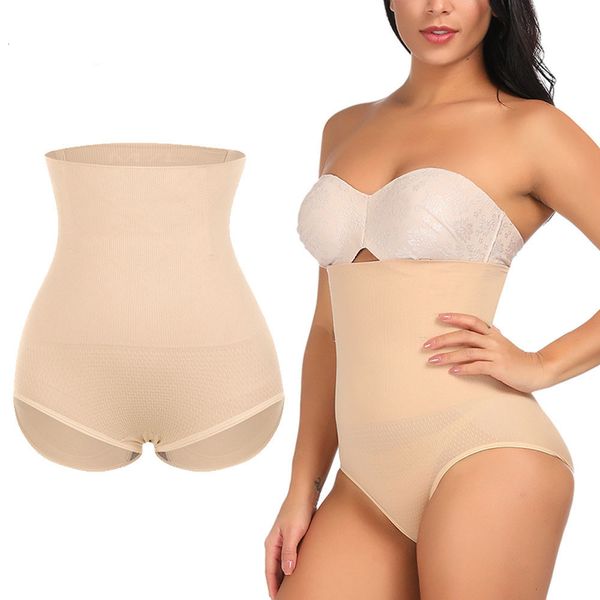 

waist trainer shaper seamless women shapers high waist tummy control panties waist trainer butt lifter slimming tummy underwear trainer, Black;white