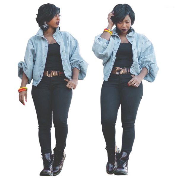 

jacket fashion vintage long sleeve jean jacket womens casual apparel women fashion designer, Black;brown