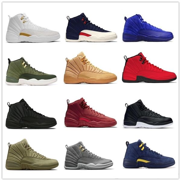 

basketball shoes 12 12s bordeaux dark grey college navy milan wool white flu game nyc gym red taxi gamma d french suede wool j12 seankers