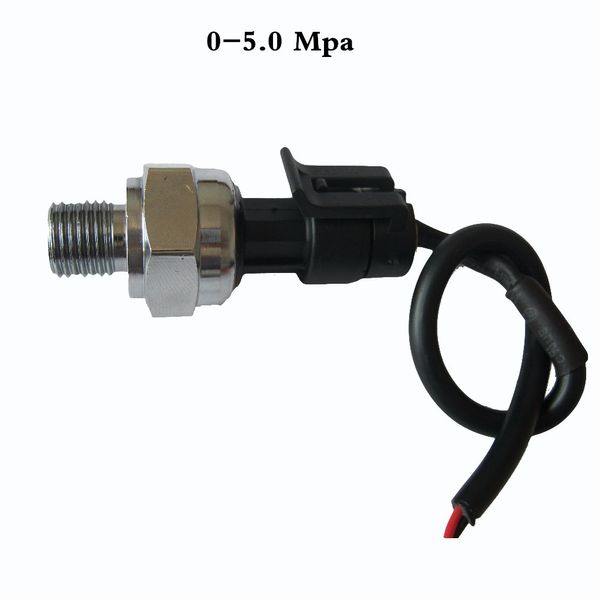 Freeshipping 0-5.0 Mpa 0-725 Psi Sensore di pressione del gas acqua Trasmettitore di pressione del compressore d'aria G1 / 4 DC 5V