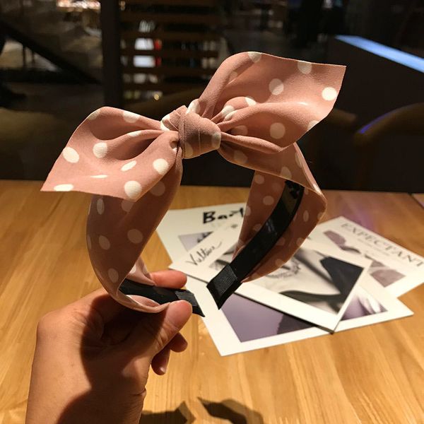

girls bowknot hairband korea style cute knotted headwrap new popular hair accessories gift