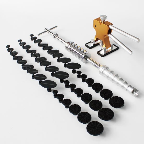 

car body repair pdr tools dent puller kit glue pulling tabs aluminum mini lifter hand tools garage remove dents straightening
