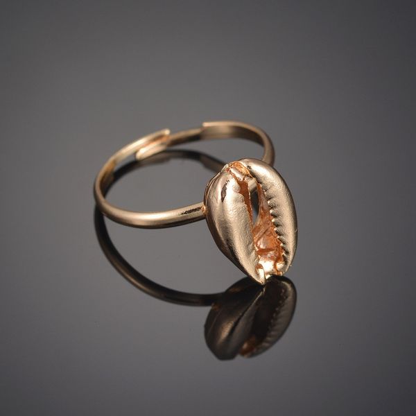 

ornaments posimi second wind concise shell combine gold ring woman, Silver