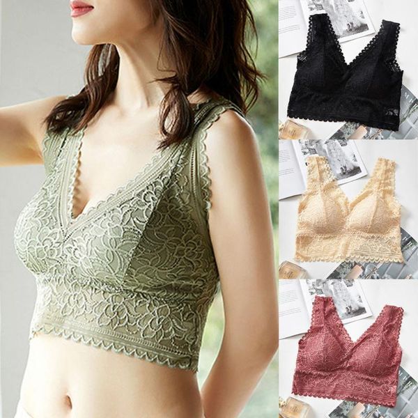 

women bra with pads seamless push up plus size brassiere bralette female crop sports bra ladies underwear stanik^r, Red;black