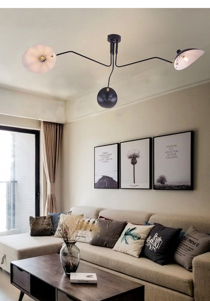 Lampadari Moderni Illuminazione Lampadari Ragno Regolabili A Soffitto Loft Nordic Soggiorno Lustre Led Decorazioni Per La Casa Lampadari Lustri