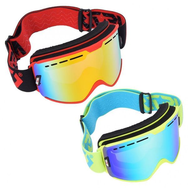 

ski goggles snowboard eyewear outdoor double layer antifog skiing goggles with myopic glasses card slot for climbing