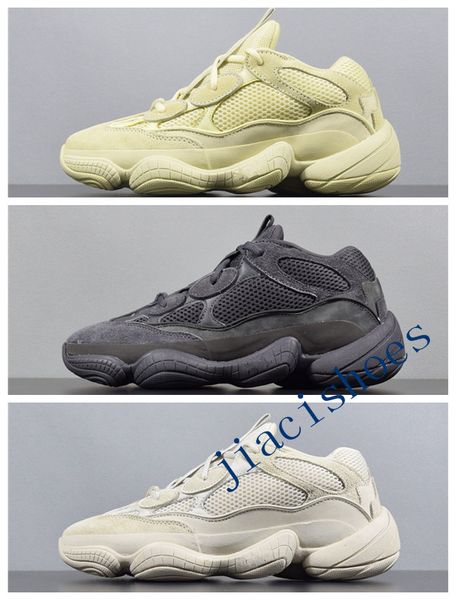

Kanye West 500 Red Desert Mouse Super Moon Yellow Running Shoes Practical Black Men's Sports Shoes Women's Sports Shoes