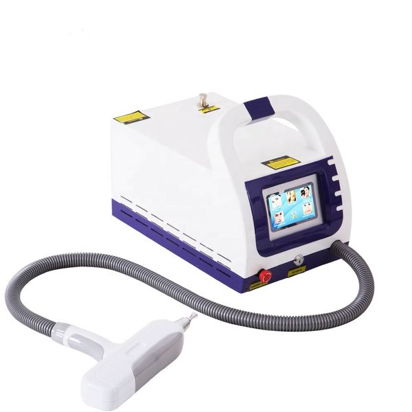 

professional 1064nm & 532nm q switched nd yag laser tattoo removal beauty device black doll carbon peeling machine