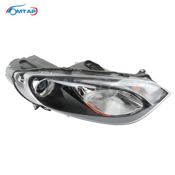 

mtap halogen headlamp head lamp sub-assy 9pins black for mg 6 2010 2011 2012 2013 2014 front bumper head light assy