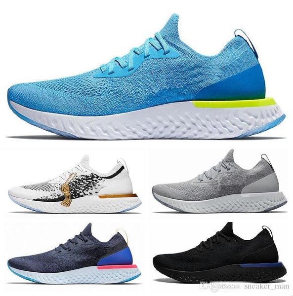 

classic white knit epic react olive be true fashion mens shoes grey white fusion breath brand comfortable mens trainers tn sneakers