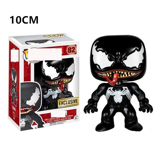 

Funko pop venom venompool action figure with box popular toy model good quality kid toy 10cm hipping