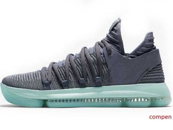 

mens zoom kd basketball shoes kd 10 oreo be true university red white chrome kevin durant outdoor sneakers sports shoes