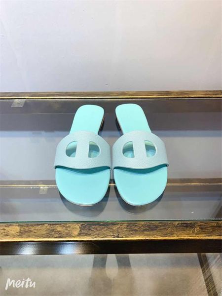 

2020 summer style outdoor beach sandals cut-outs fashion shallow flip flops slippers slides shoes woman large size 41, Black