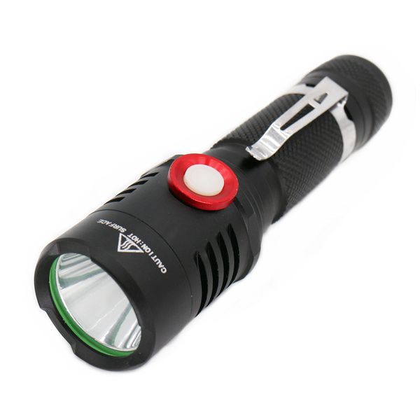 

usb rechargeable xm-l2 led flashlight bicycle light portable powerful camping torch light use 18650 battery ing