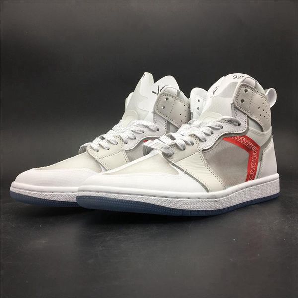 

2020 fashion 1 the shoe surgeon basketball shoes 1s element 87 p.j.tucke unique designer ins white mens sneakers with boxes