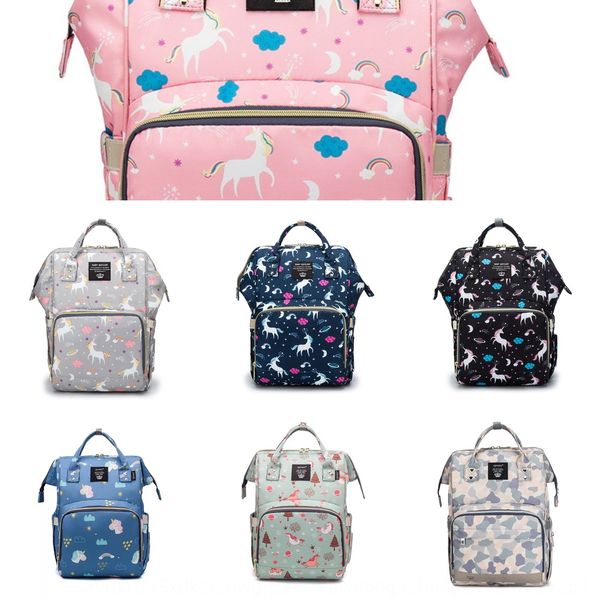

unicorn diaper backpack mummy multi-function mother and baby out baby bag mother bag diaper backpack