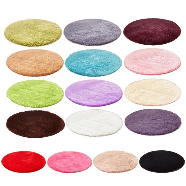 Soft Shaggy Area Rug Living Room Fluffy Round Rug Carpet For Kilim Faux Fur Carpet Kids Room Long Plush Rugs For Bedroom High End Carpet Brands Carpet