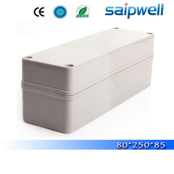 

2015 ip66 small waterproof enclosures for electronics 80*250*85mm ds-ag-0825-1