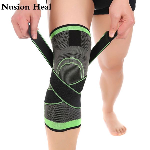 

knee brace support protect genouillere sports knee pad in arthritis basketball pads for sports volleyball rodilleras sleeve, Black;gray