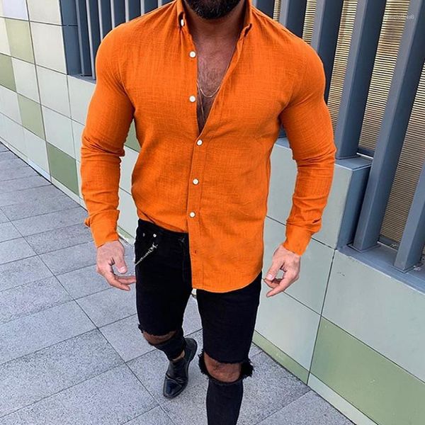 

mens solid casual shirts classical male luxury shirt long sleeved single breasted, White;black