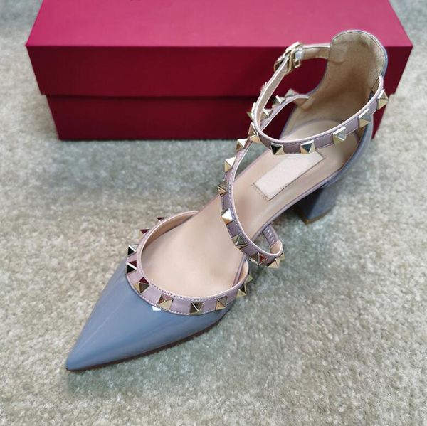 

summer women jelly shoes rivets sandals spiked gladiator flat women studded flip sandal big size women's shoes, Black