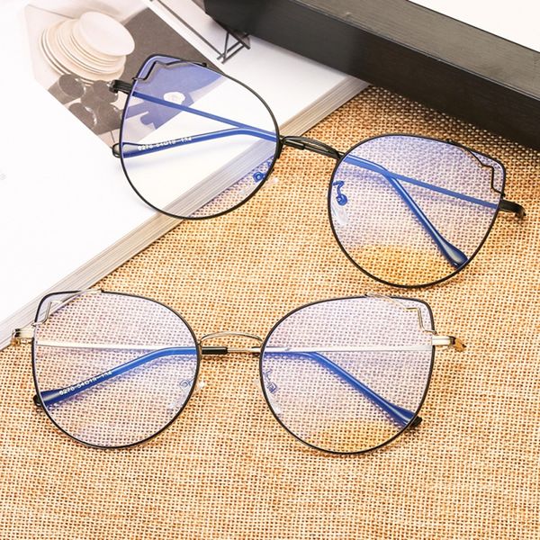 

fashion retro harajuku cat eye frame clear lens glasses mens womens optical glasses reading glass 2020, White;black